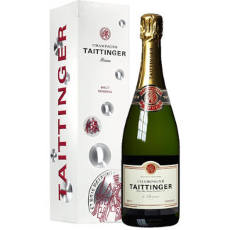 Taittinger Brut Reserve Non Vintage Champagne with Gift Box