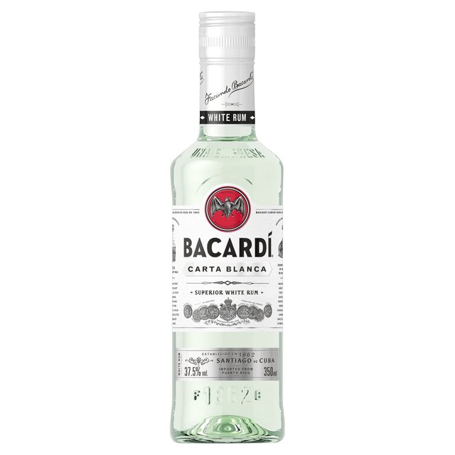 Bacardi Carta Blanca Superior Wines Roma White 35 Rum cl –