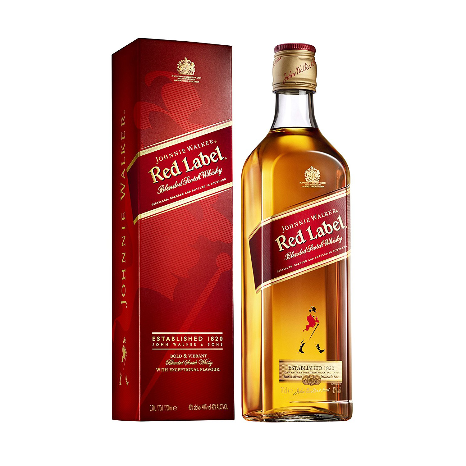 Johnnie Walker Red Label Blended Scotch Whisky 70 cl Roma Wines