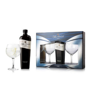 Fifty Pounds Gin Glass Gift Set 70 cl